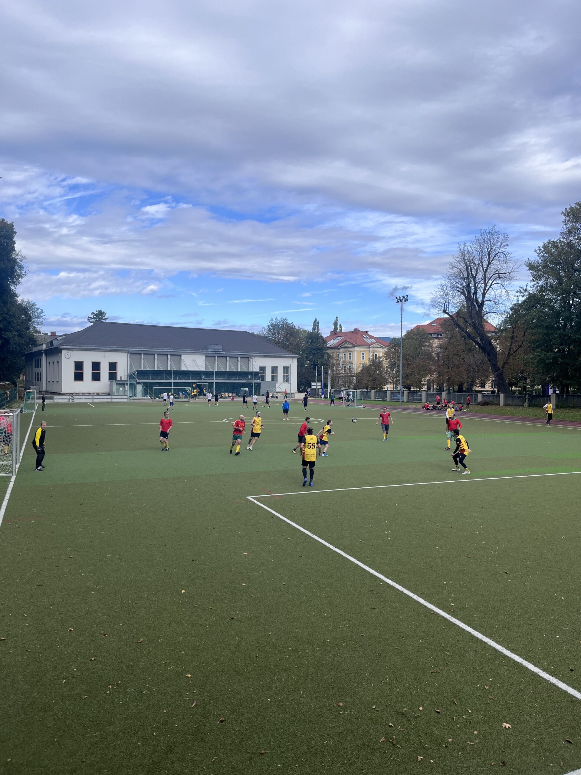 Ein Fußballturnier im LSZ.