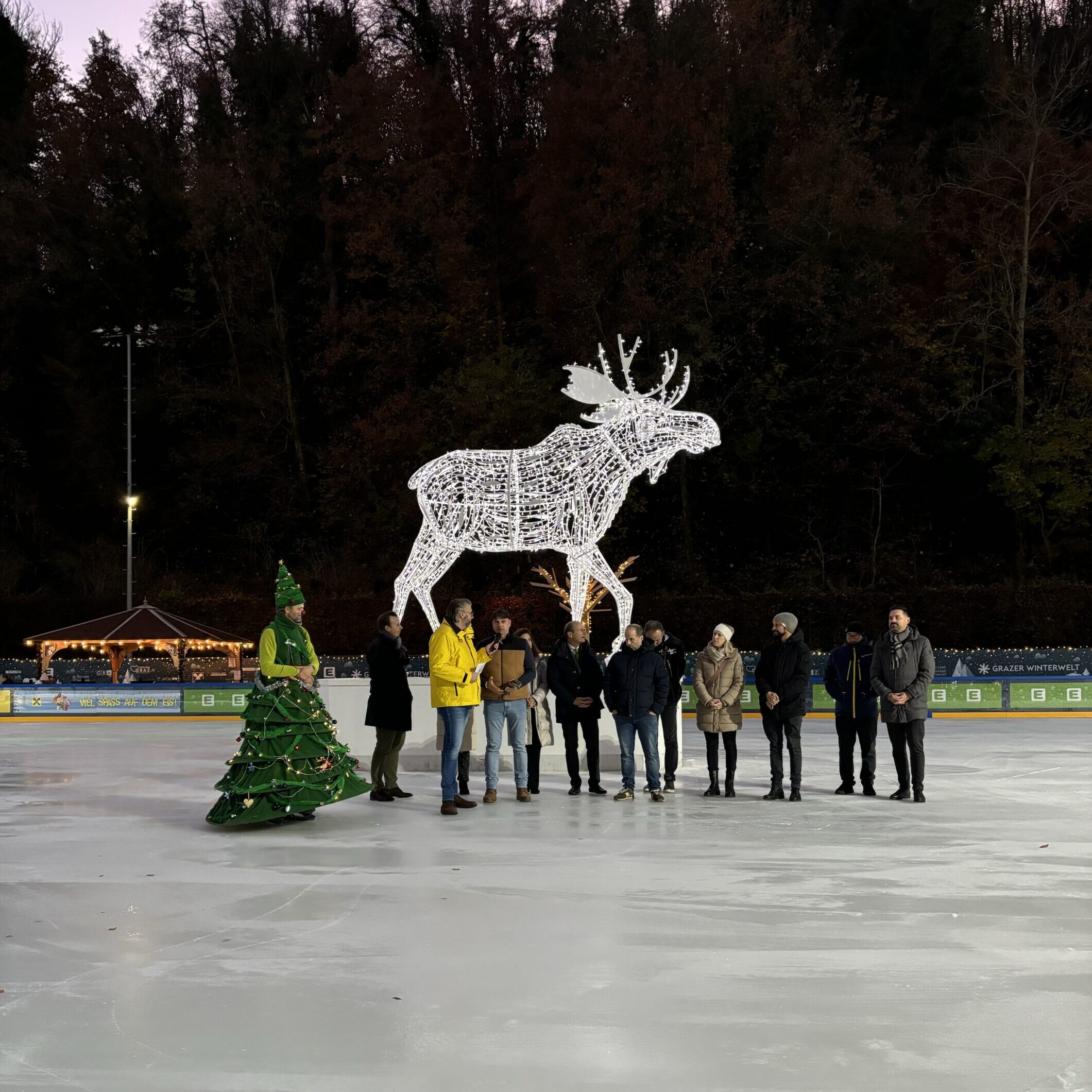 Eröffnung Grazer Winterwelt 2024/25.